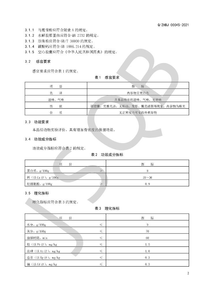 Q/ZHBJ 0004S-2021 标准预览
