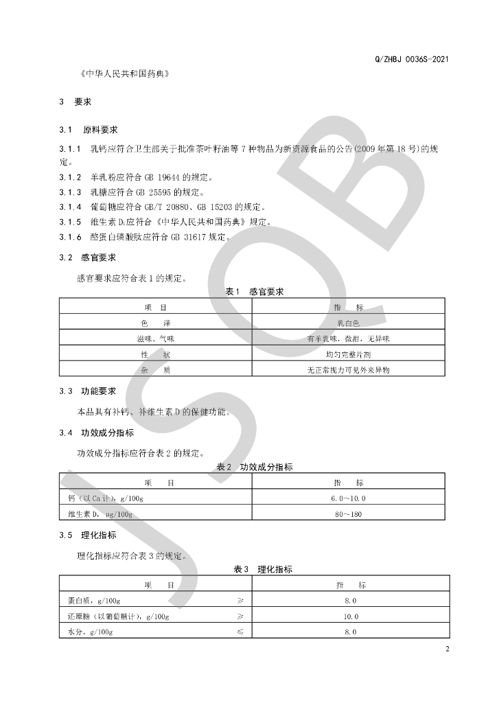 Q/ZHBJ 0036S-2021 标准预览