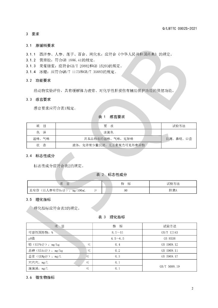 Q/LBTTC 0002S-2021 标准预览