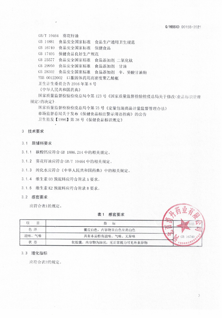 Q/HBBXD 0015S-2021 标准预览