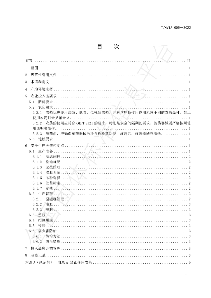 T/HVIA 005-2022 标准预览