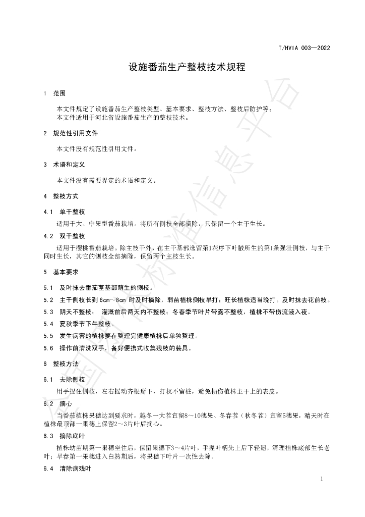 T/HVIA 003-2022 标准预览