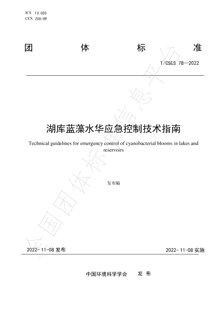 T/CSES 78-2022 标准预览