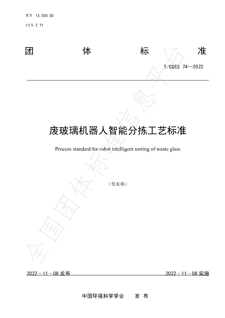 T/CSES 74-2022 标准预览