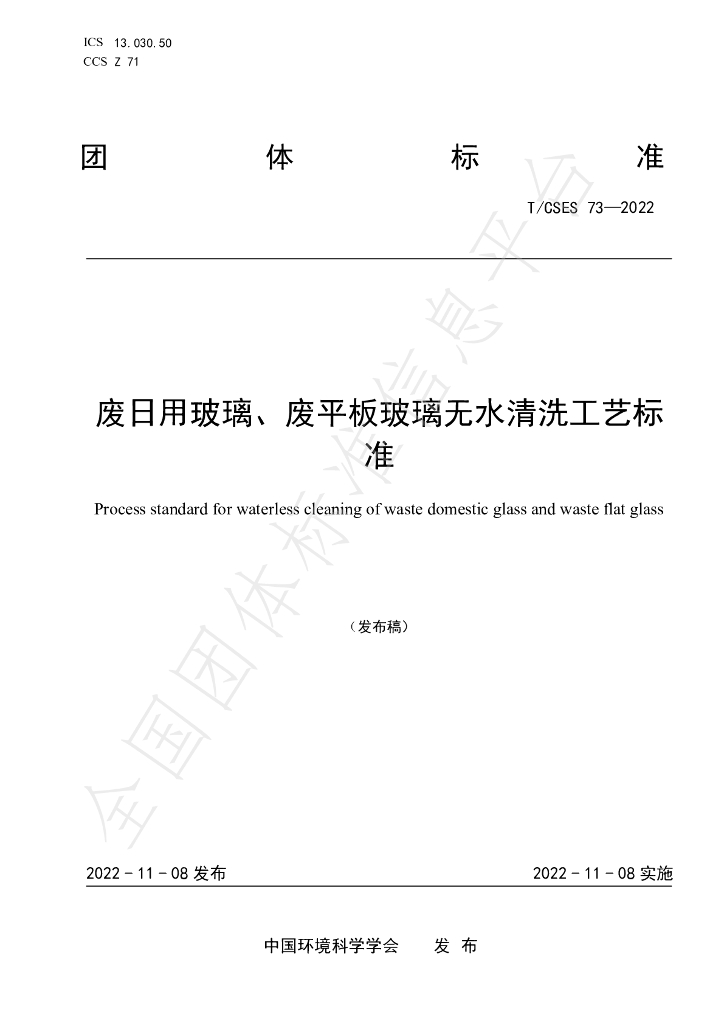 T/CSES 73-2022 标准预览