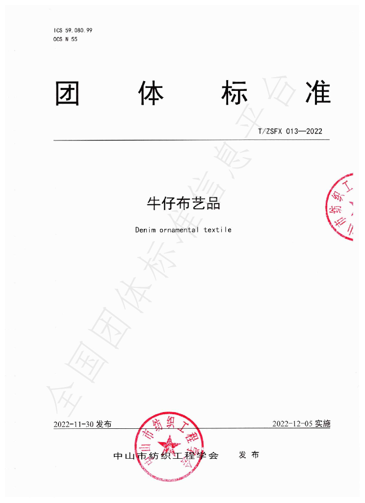 T/ZSFX 013-2022 标准预览
