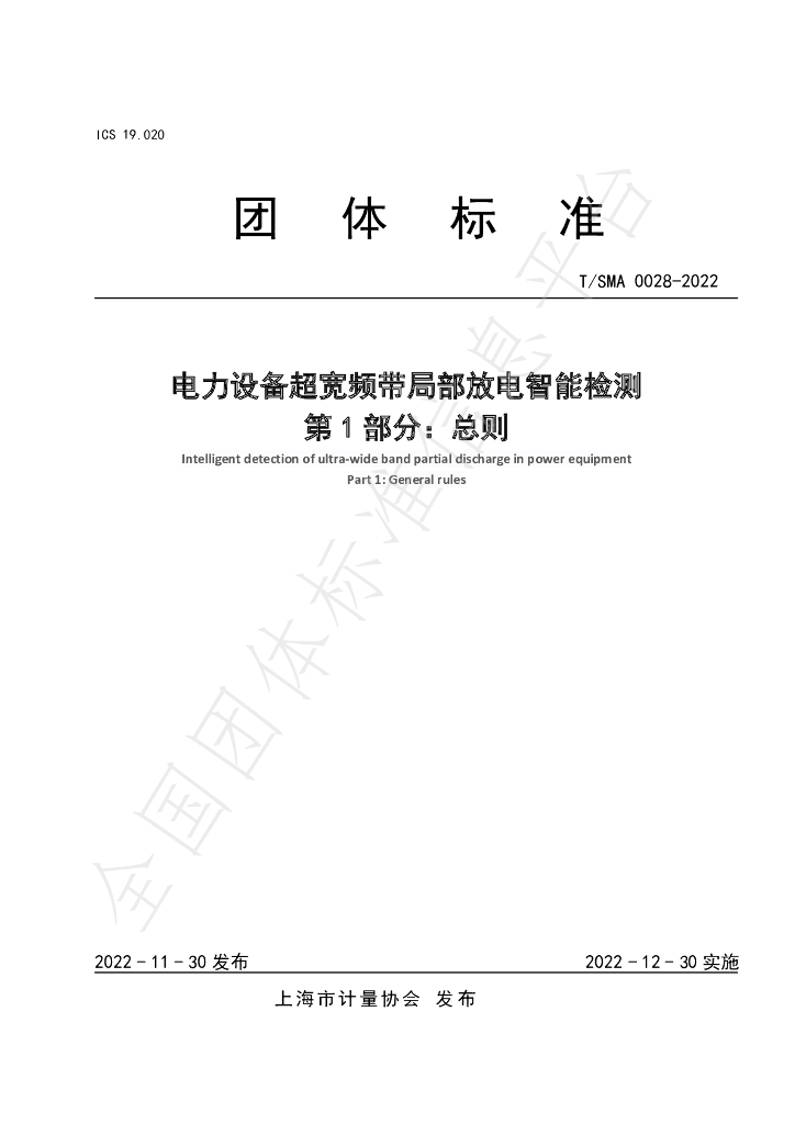 T/SMA 0028-2022 标准预览