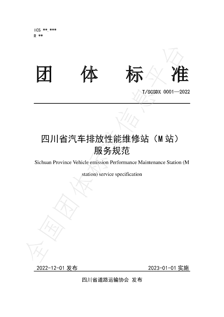 T/SCSDX 0001-2022 标准预览