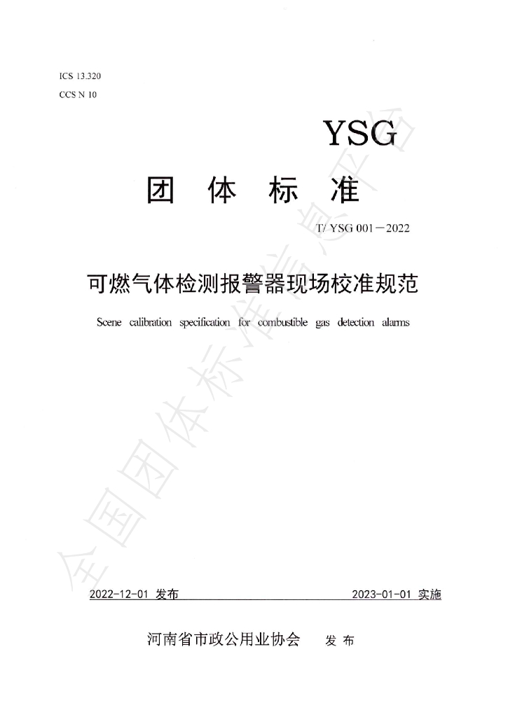 T/YSG 001-2022 标准预览