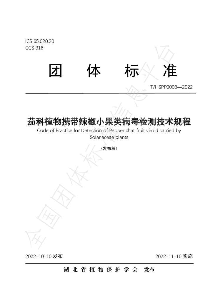 T/HSPP 0008-2022 标准预览