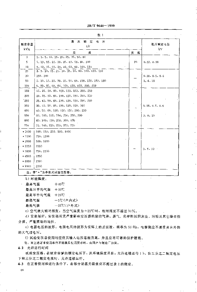 JB/T 9641-1999 标准预览