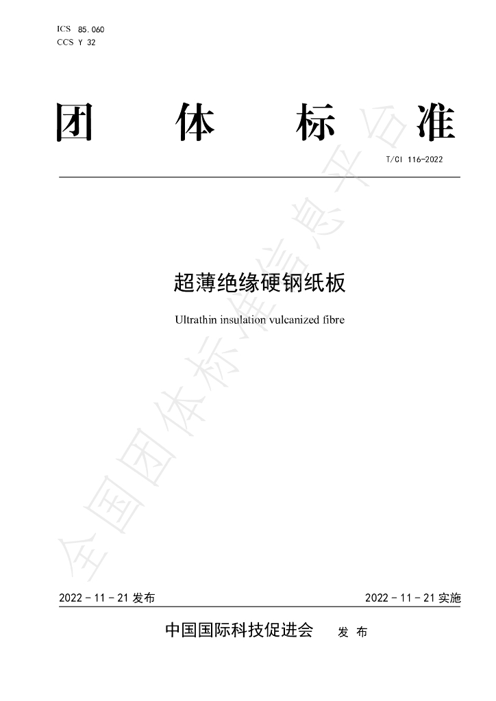 T/CI 116-2022 标准预览