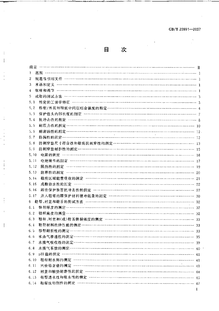 GB/T 20991-2007 标准预览