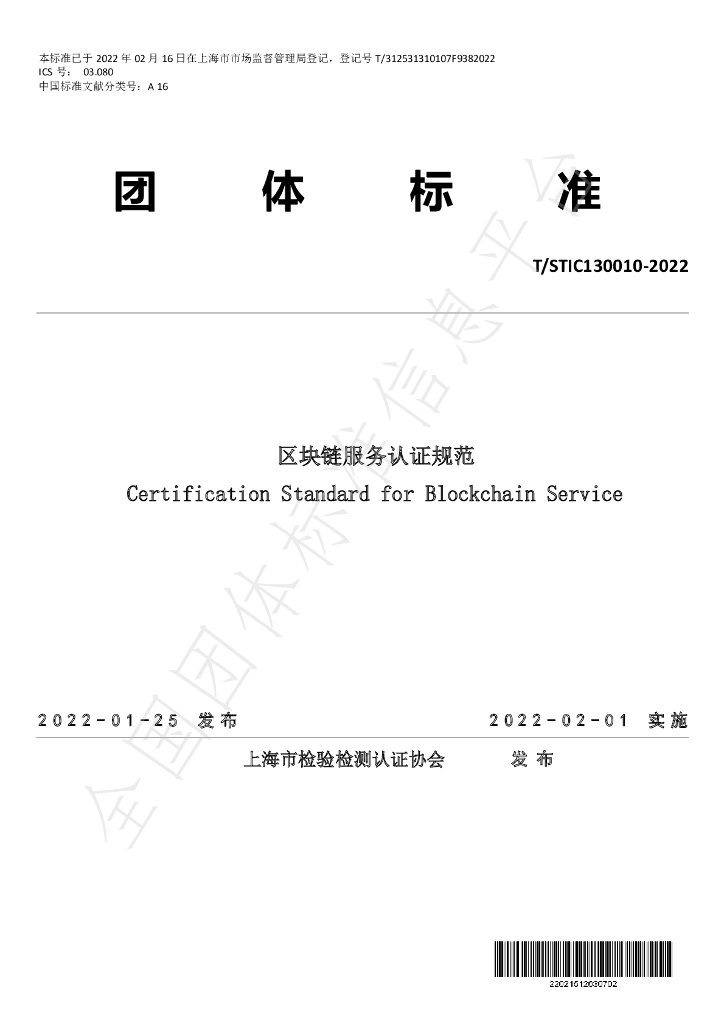 T/STIC 130010-2022 标准预览