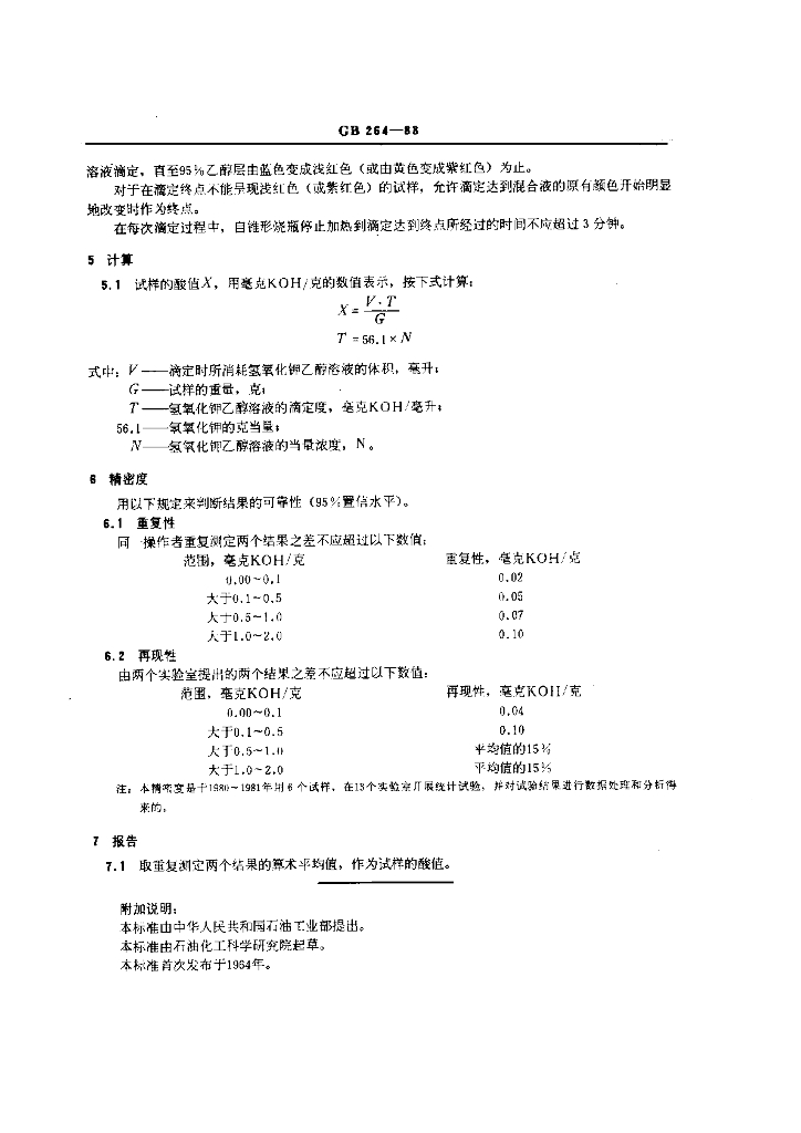 GB 264-1983 标准预览
