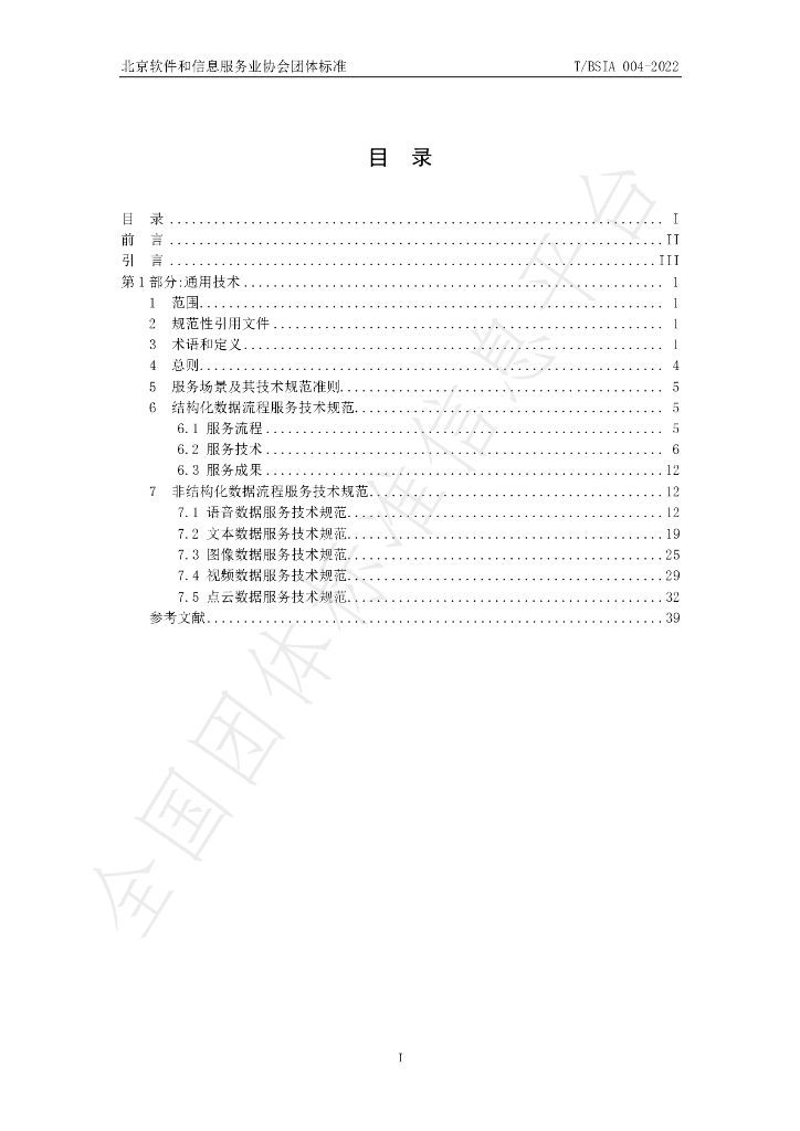 T/BSIA 004-2022 标准预览