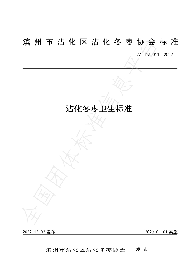 T/ZHDZ 011-2022 标准预览