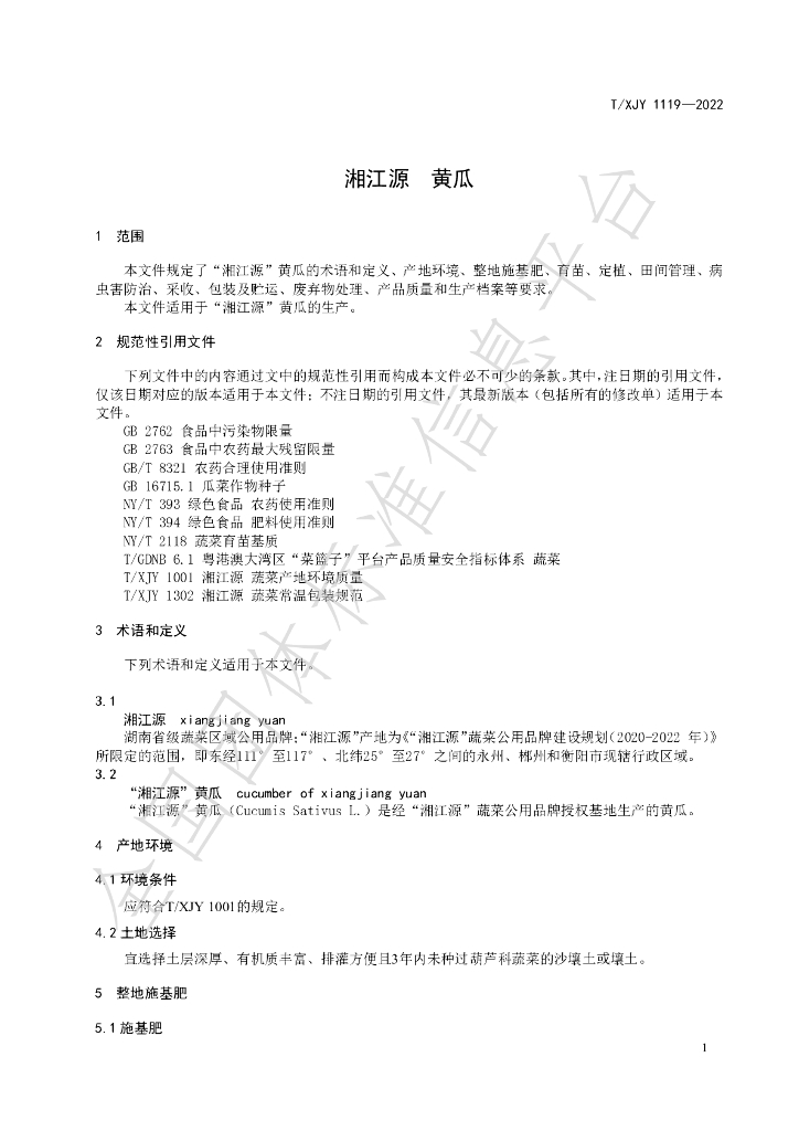 T/XJY 1119-2022 标准预览