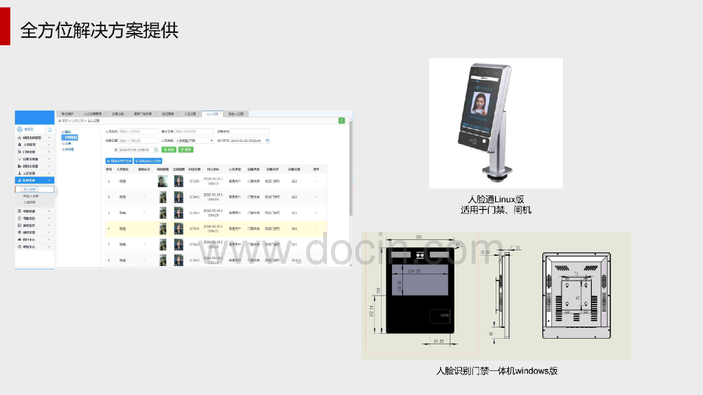 智慧楼宇人脸识别解决方案_第7页