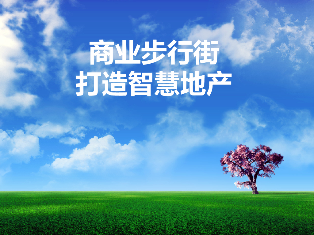 商业步行街打造智慧地产