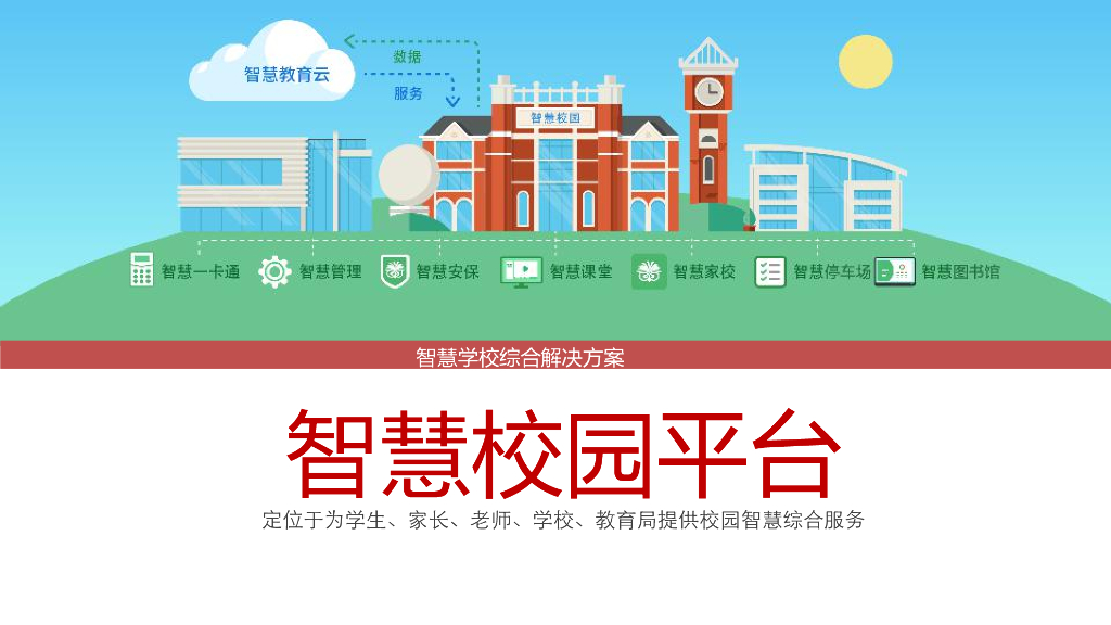 智慧校园平台智慧学校综合解决方案