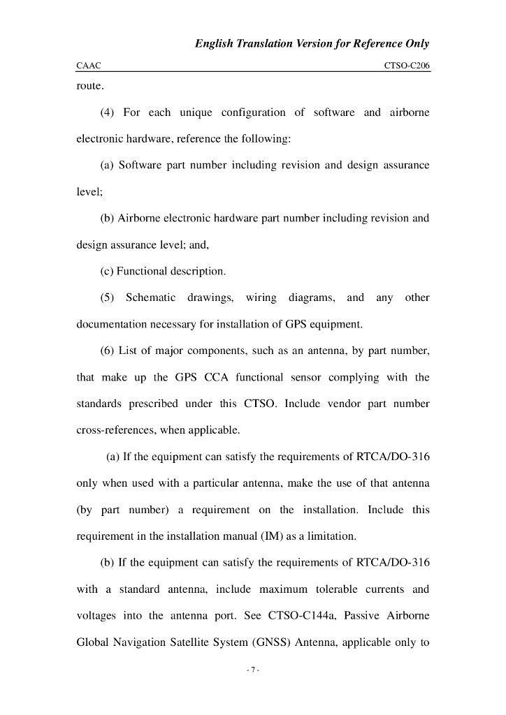 用于导航和非导航位置速度时间输出的机载增强电路卡组件功能传感器(英文翻译版)_第7页