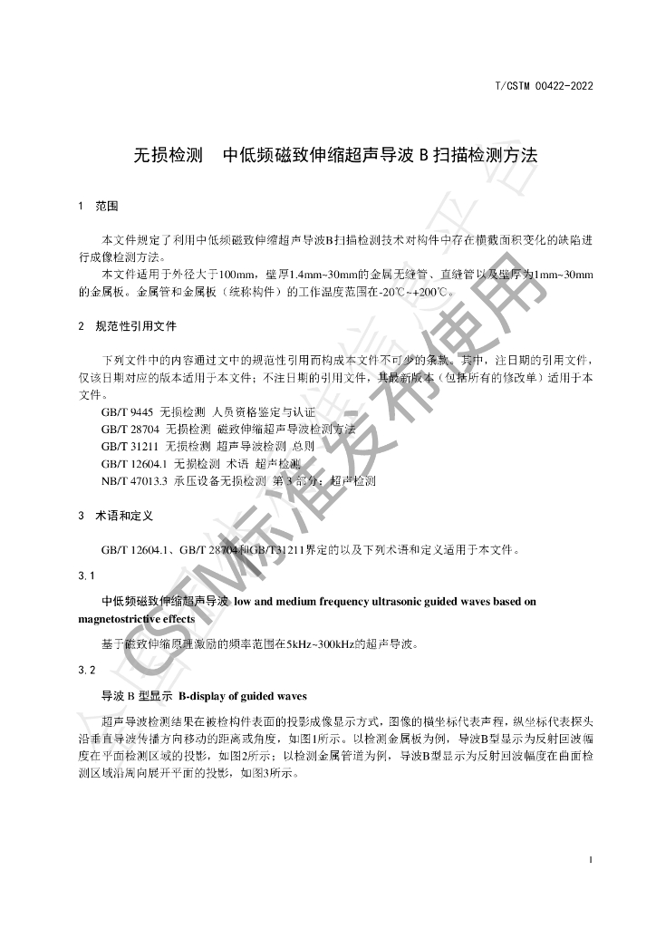 T/CSTM 00422-2022 标准预览