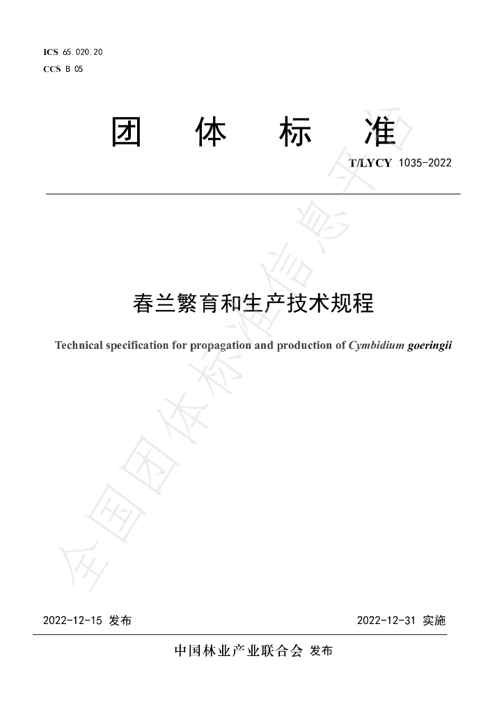 T/LYCY 1035-2022 标准预览