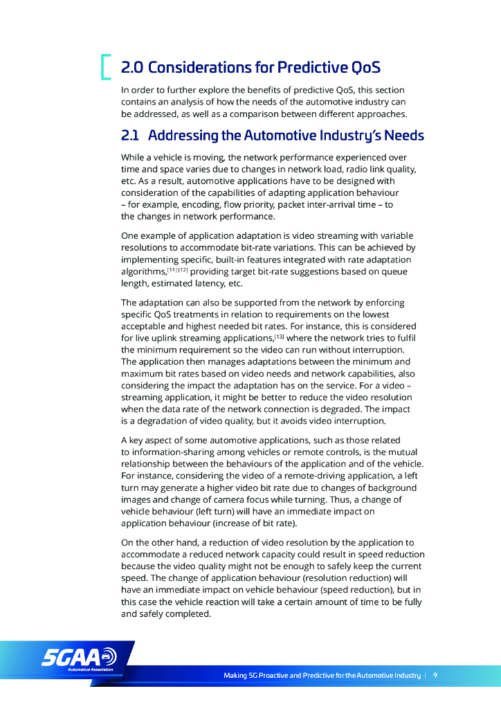 5GAA_White-Paper_Proactive-and-Predictive_v04_8-Jan.-2020-003_第9页