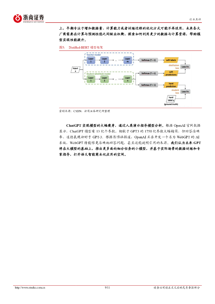 浙商证券：人形机器人行业点评报告：ChatGPT，振奋人形机器人应用端锦绣前程_第9页