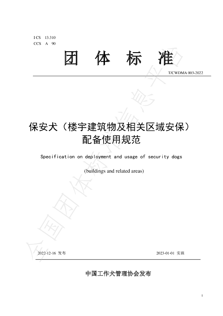 T/CWDMA 003-2022 标准预览