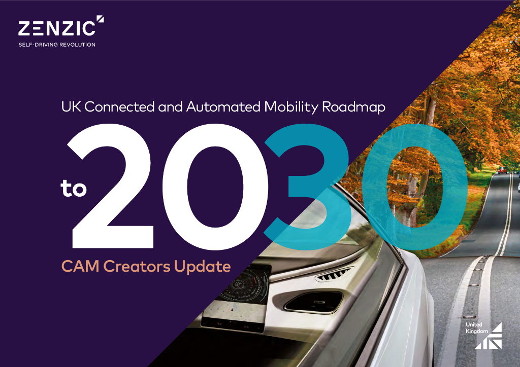 Connected and Automated Mobility Roadmap 2030 Zenzic_UK  2020