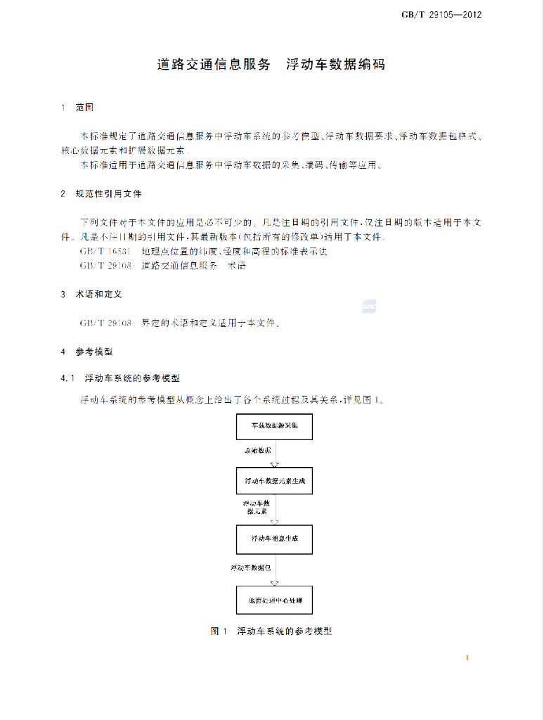 GB/T 29105-2012 标准预览