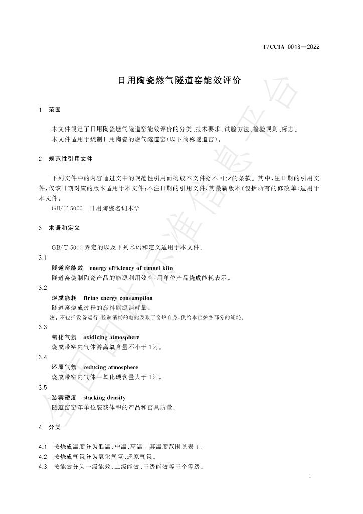 T/CCIA 0013-2022 标准预览