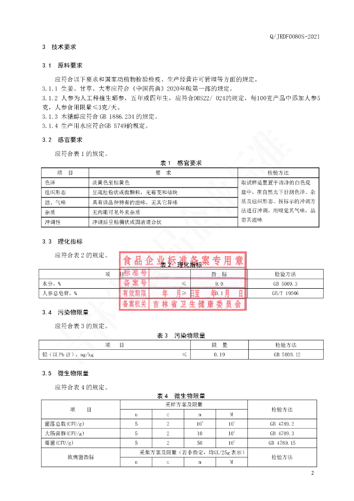 Q/JRDF 0080S-2021 标准预览