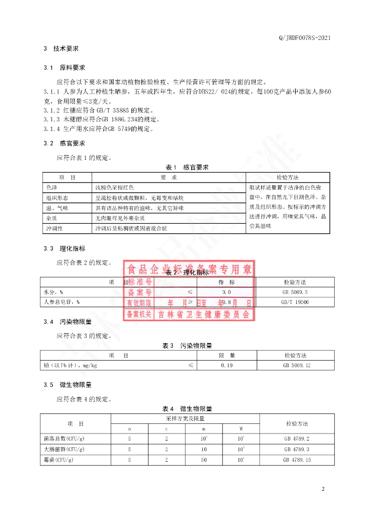 Q/JRDF 0078S-2021 标准预览