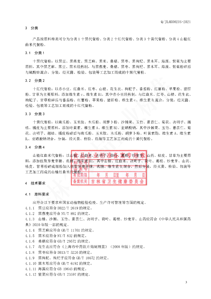 Q/JLAK 0023S-2021 标准预览