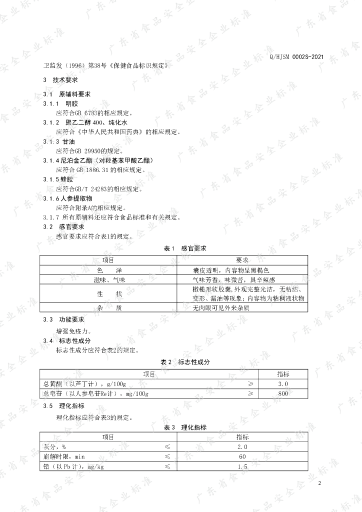 Q/HJSM 0002S-2021 标准预览