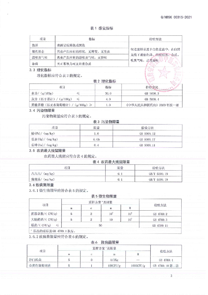Q/HBSK 0031S-2021 标准预览