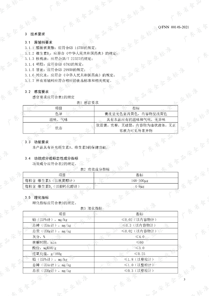 Q/FNN 0014S-2021 标准预览