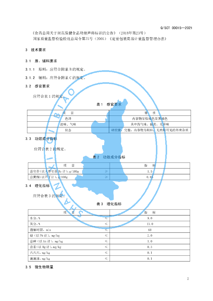 Q/SCT 0001S-2021 标准预览