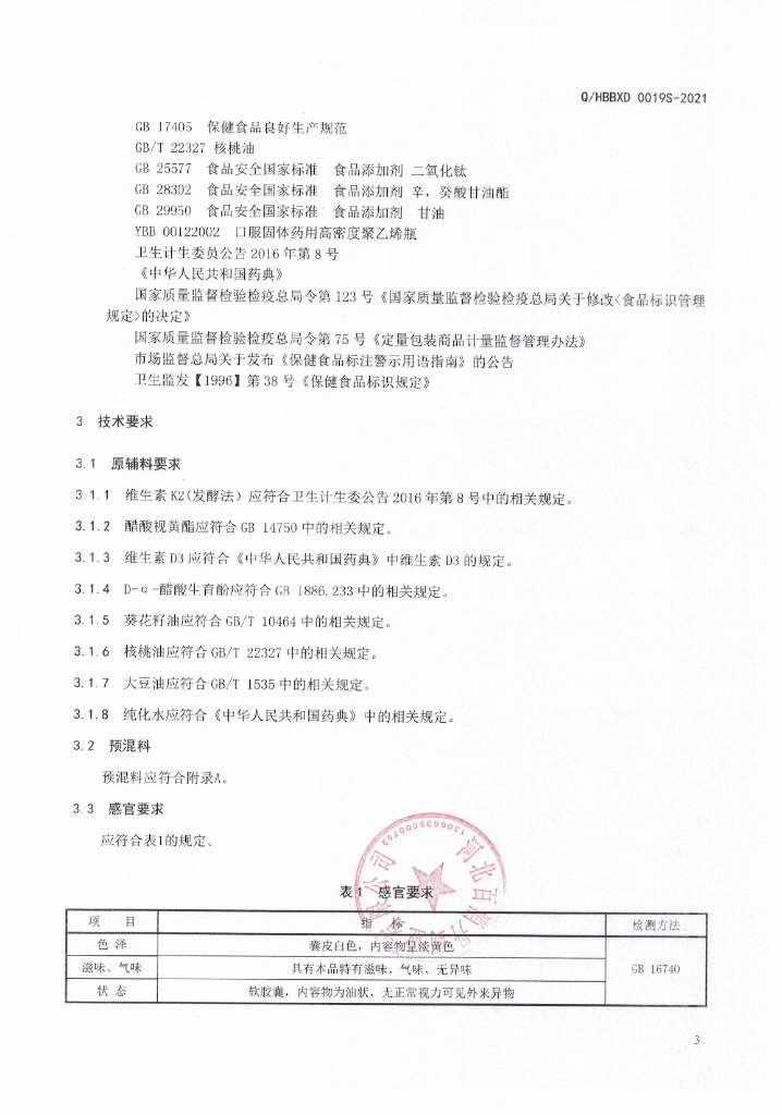 Q/HBBXD 0019S-2021 标准预览