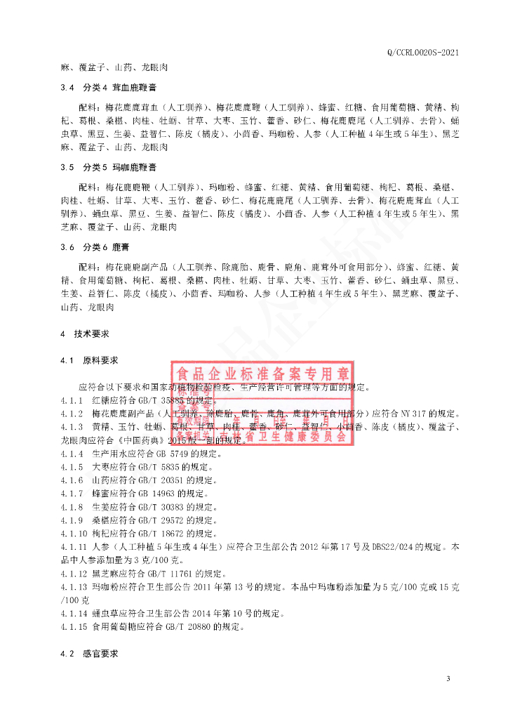 Q/CCRL 0020S-2021 标准预览