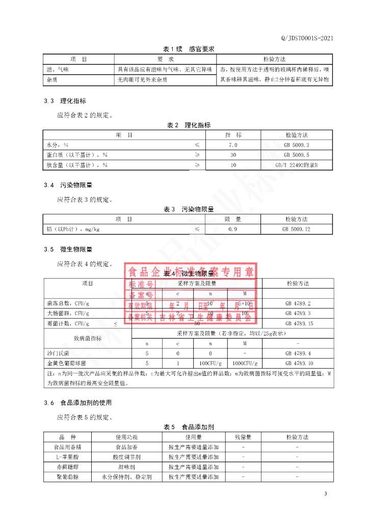 Q/JDST 0001S-2021 标准预览