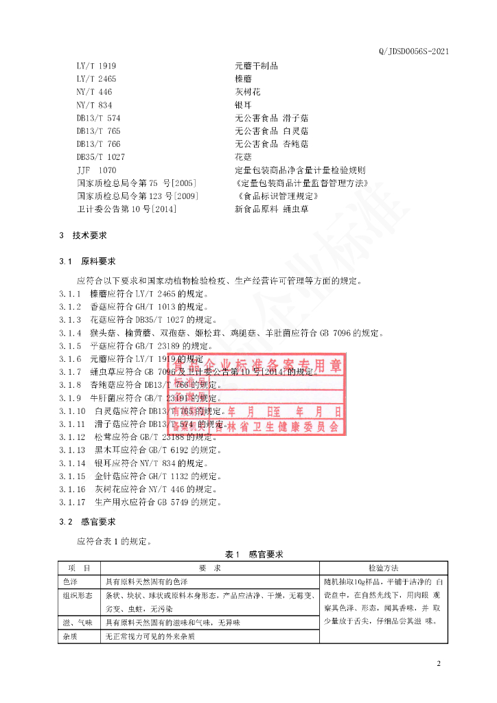 Q/JDSD 0056S-2021 标准预览