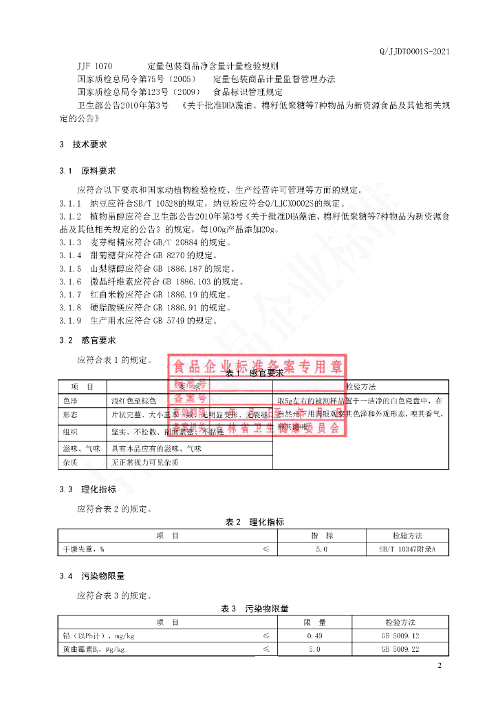 Q/JJDT 0001S-2021 标准预览