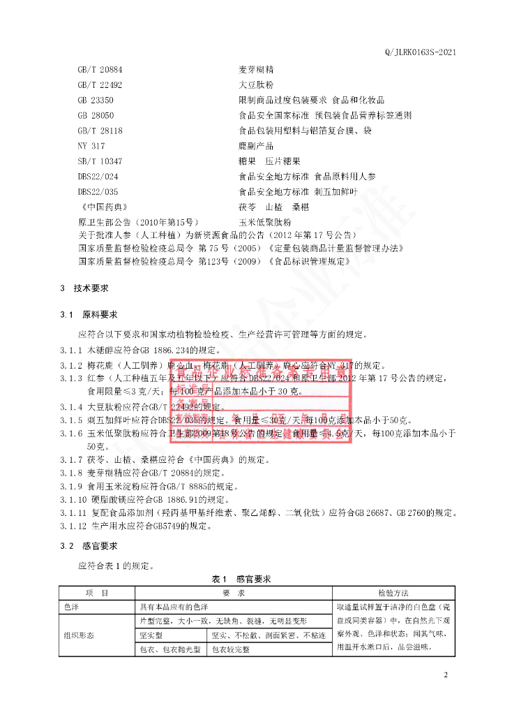Q/JLRK 0163S-2021 标准预览