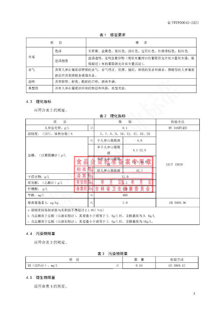 Q/TWTP 0004S-2021 标准预览