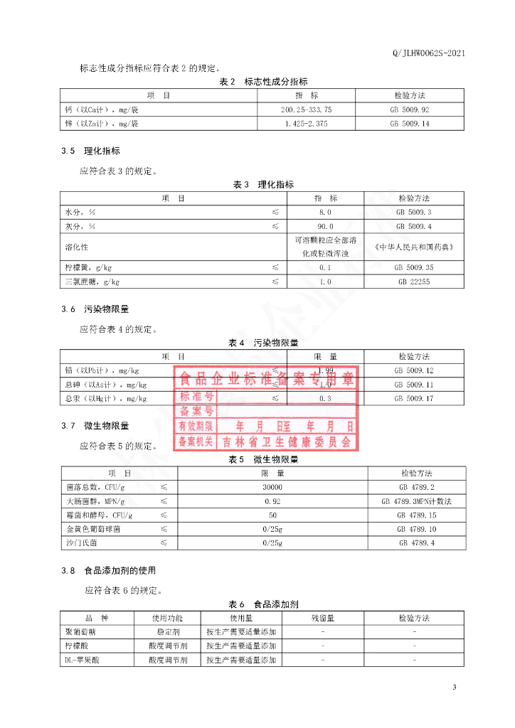 Q/JLHW 0062S-2021 标准预览
