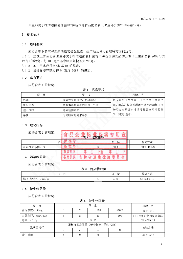 Q/DZR 0117S-2021 标准预览